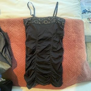 Guess Jeans Black / Gold Detail Tank Top